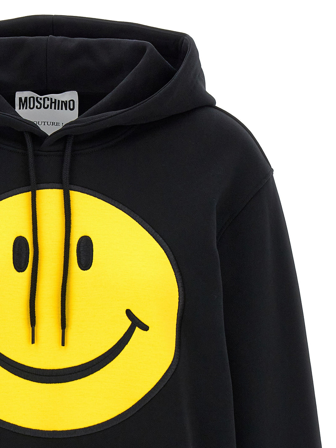 Women’s Moschino Black Cotton Hoodie