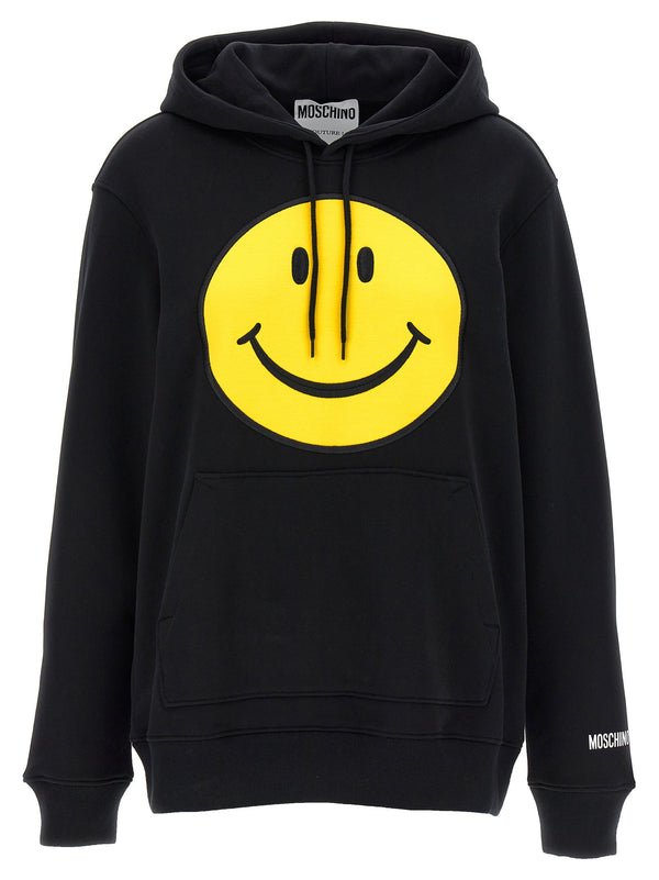 Women’s Moschino Black Cotton Hoodie