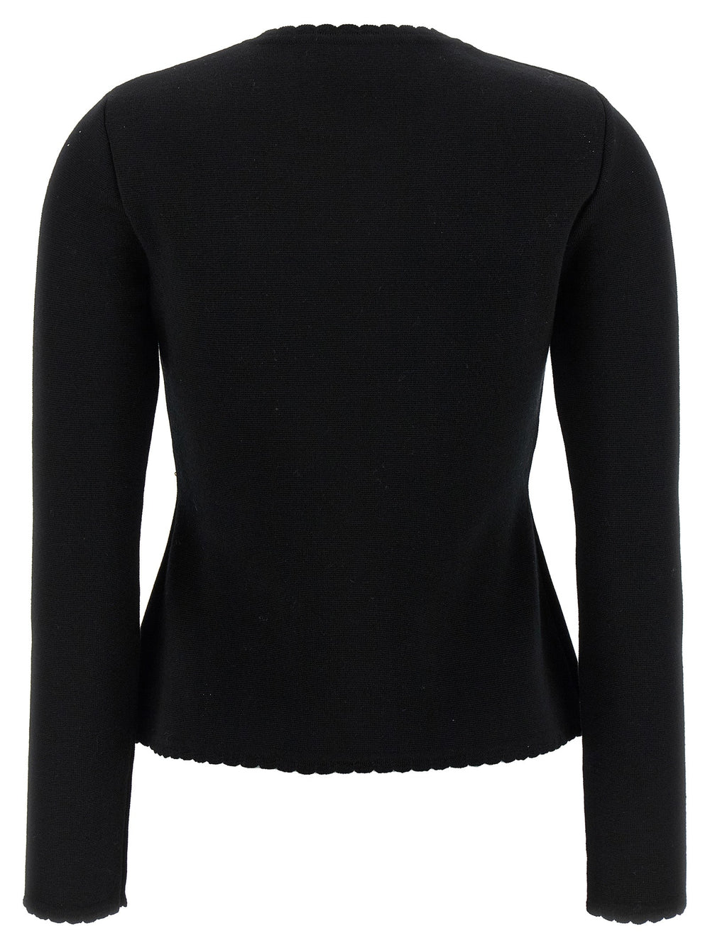 Women’s Moschino Black Virgin Wool Cardigan