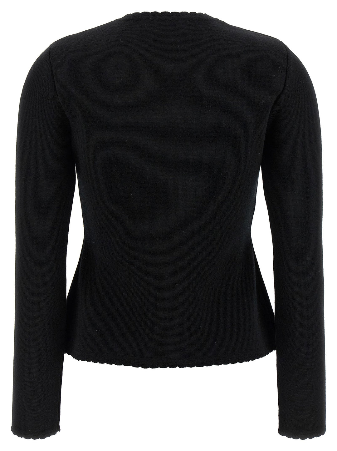 Women’s Moschino Black Virgin Wool Cardigan