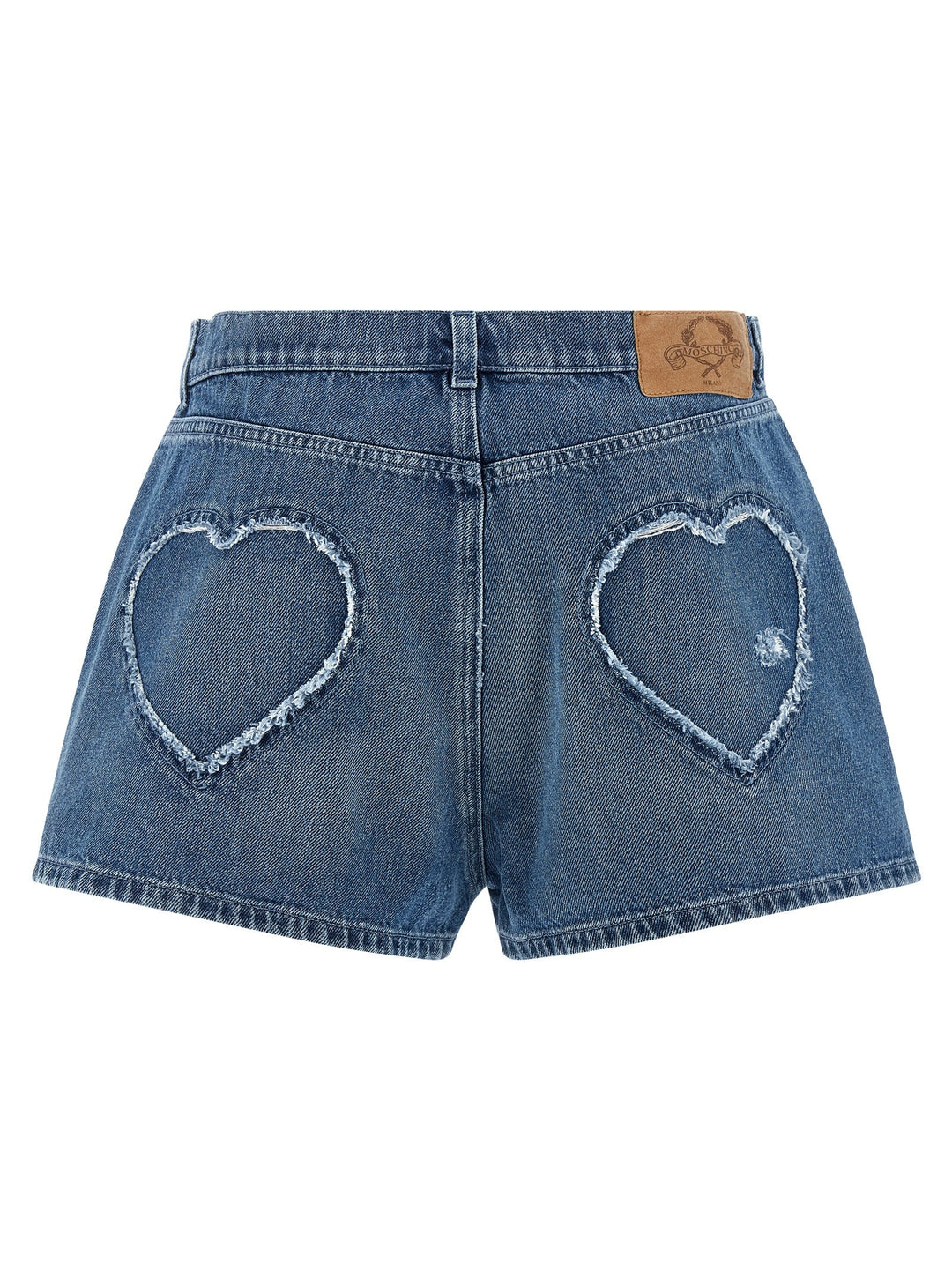 Women’s Moschino Blue Cotton Bermuda Shorts