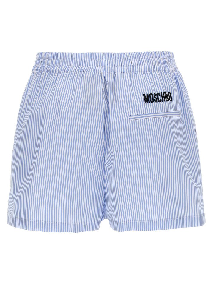 Women’s Moschino Blue Cotton Bermuda Shorts