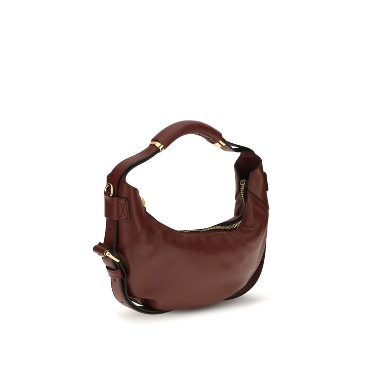 Women’s Moschino Bordeaux Calf Leather Bos Taurus Handbag