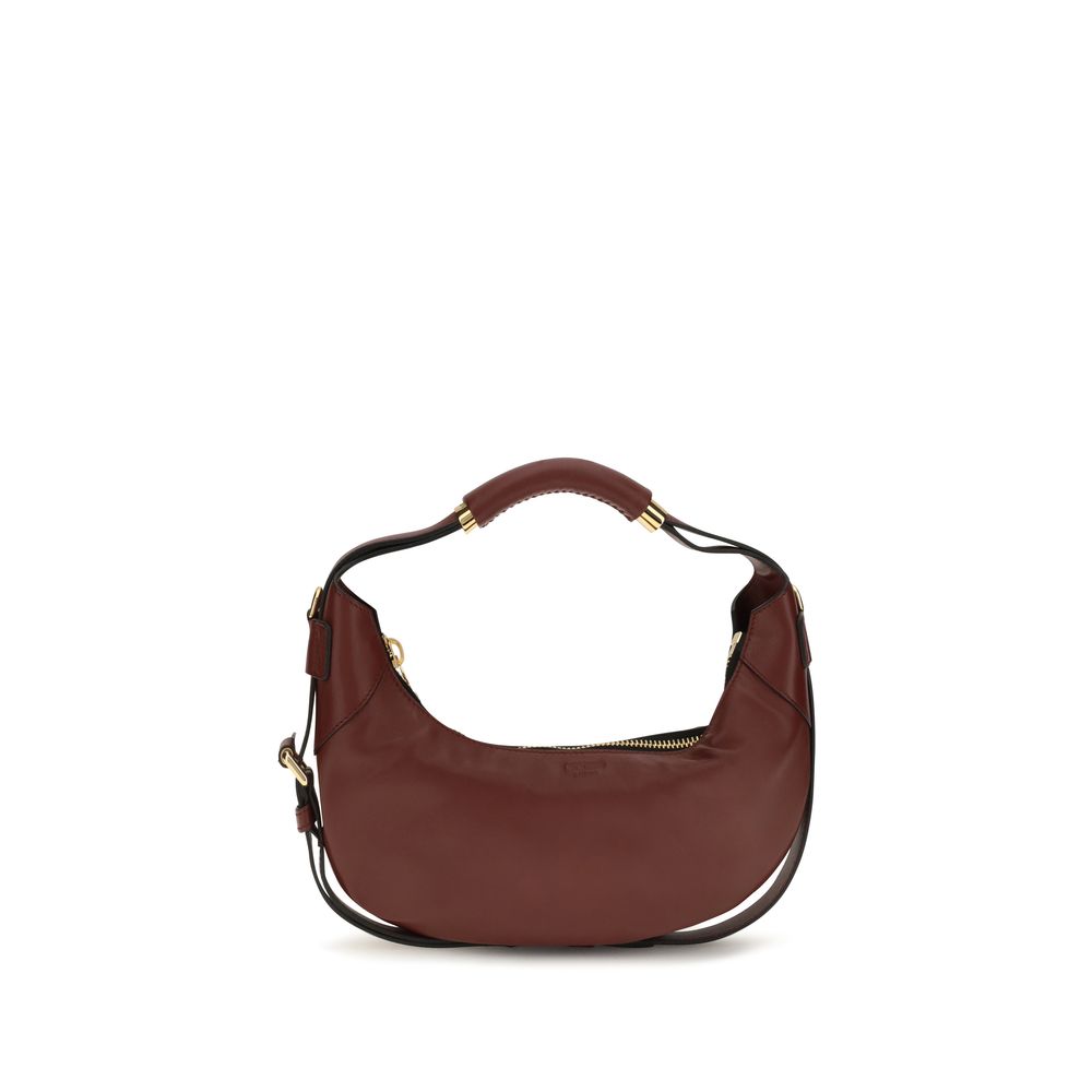Women’s Moschino Bordeaux Calf Leather Bos Taurus Handbag