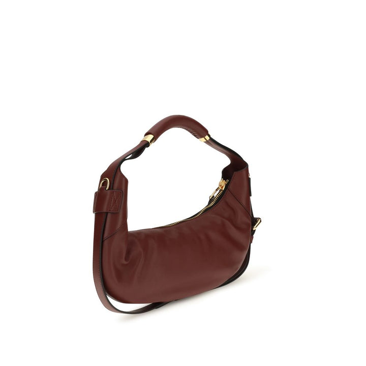 Women’s Moschino Bordeaux Calf Leather Bos Taurus Handbag