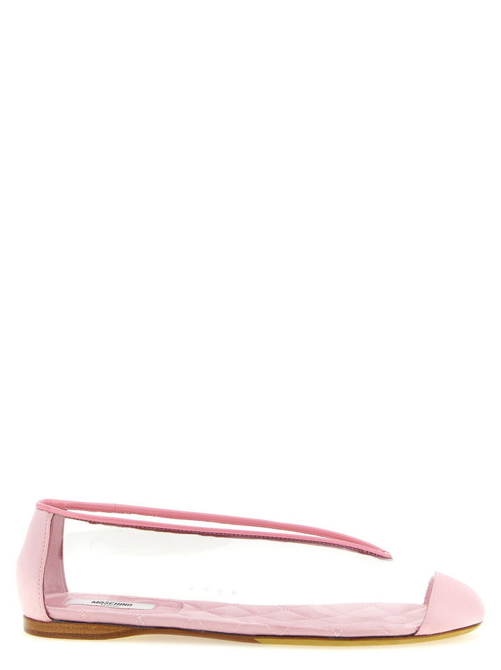 Women’s Moschino Multicolor Pvc Ballet Flats