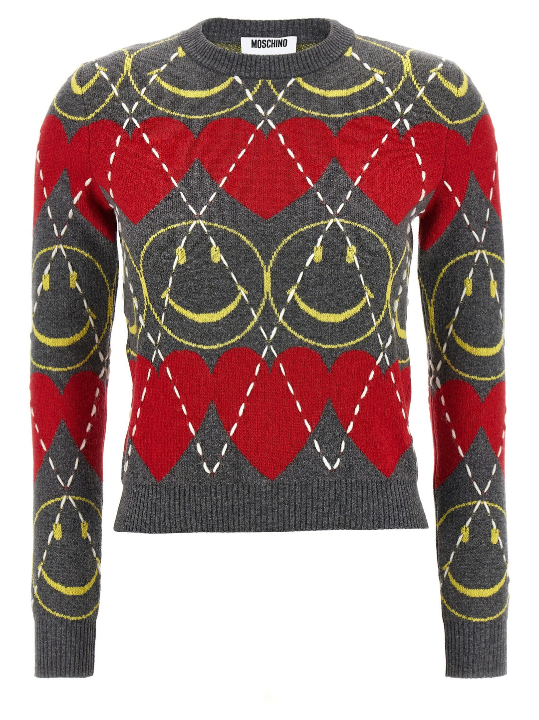 Women’s Moschino Multicolor Wool Cardigan