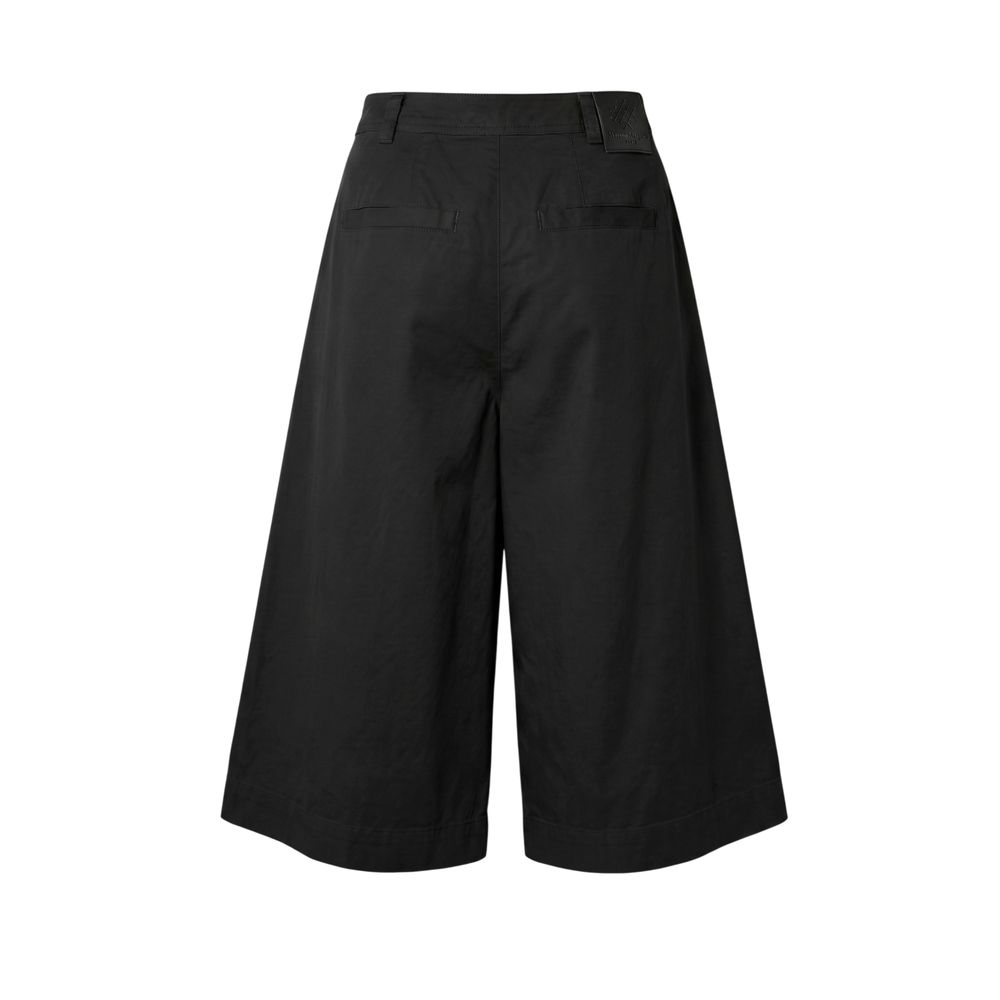 Mr&amp;Mrs Italy Black Cotton Women Shorts