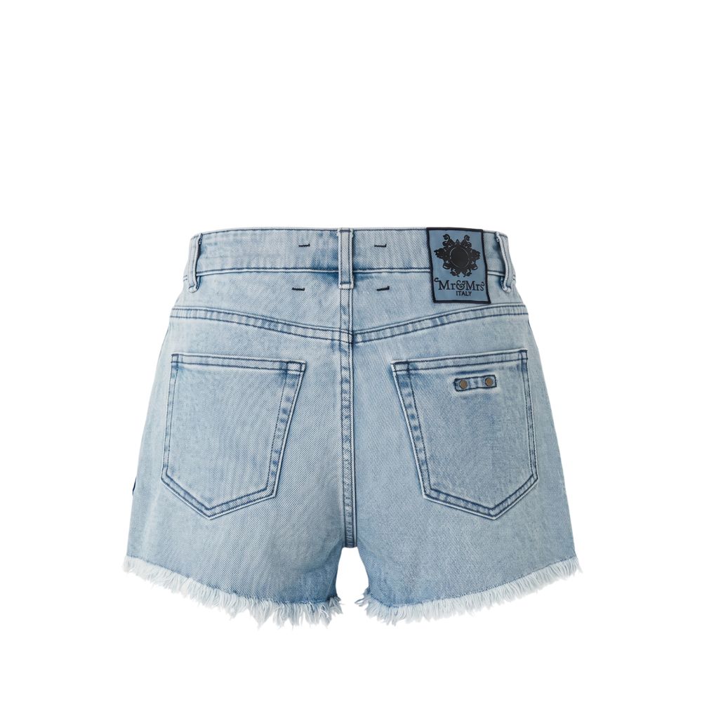 Mr&amp;Mrs Italy Blue Cotton Women&