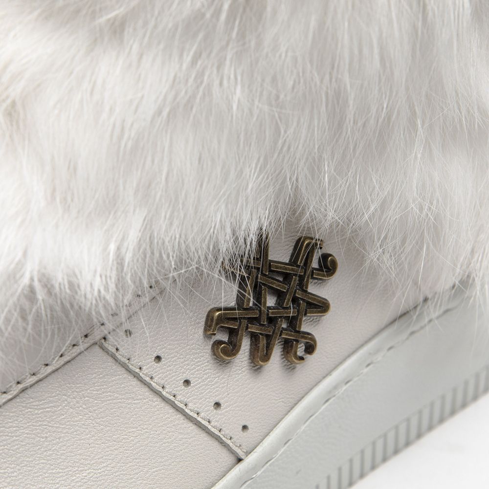 Mr&amp;Mrs Italy White Leather Women&