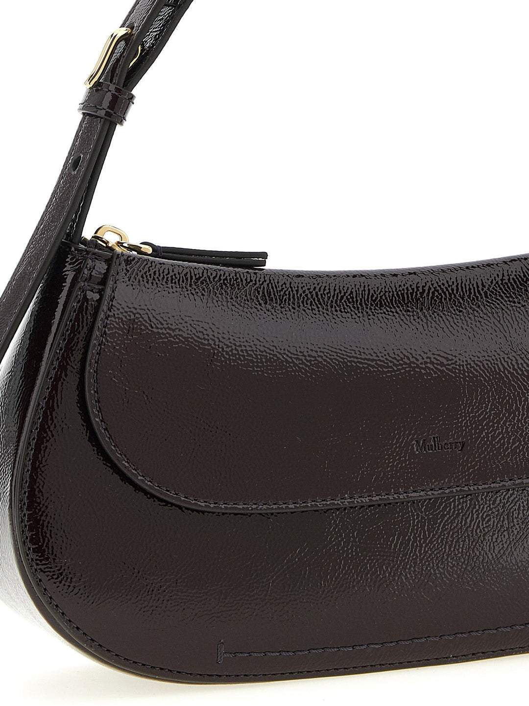 Women’s Mulberry Purple Calfskin Shoulder Bag