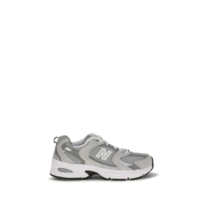 New Balance Gray Polyamide Athletic Sneakers