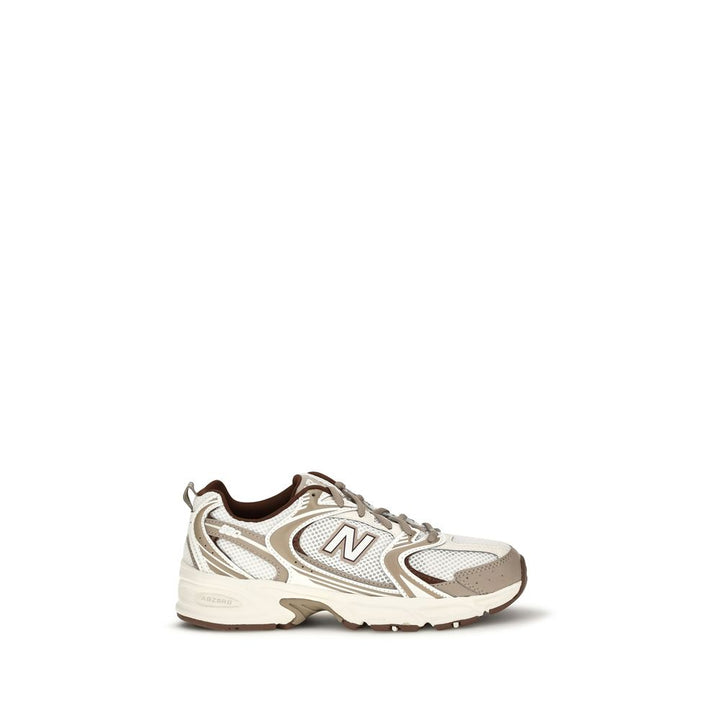 Women’s New Balance Silver Nylon Athletic Sneakers