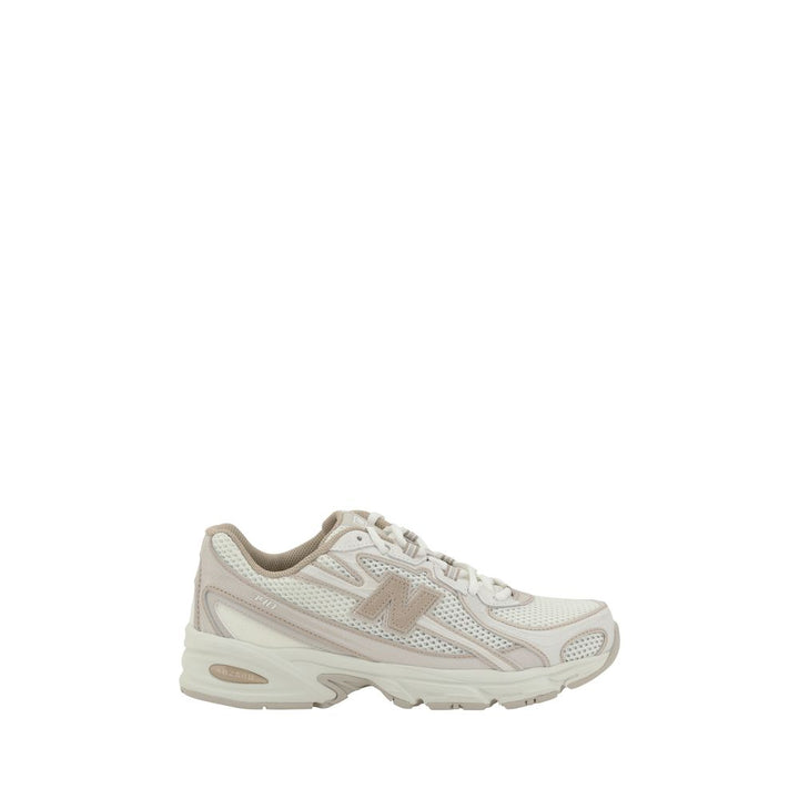 Women’s New Balance White Nylon Athletic Sneakers