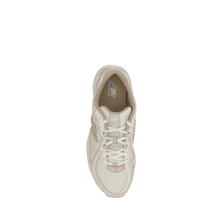 Women’s New Balance White Nylon Athletic Sneakers