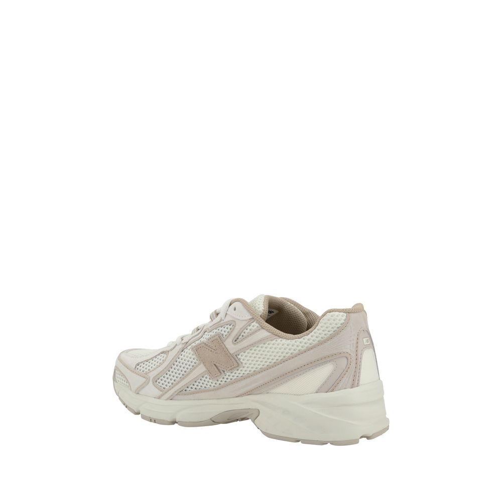 Women’s New Balance White Nylon Athletic Sneakers