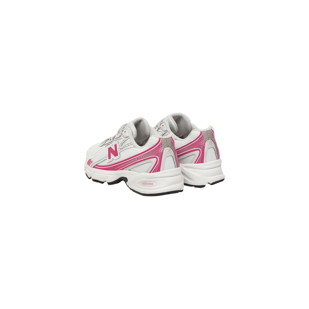 Women’s New Balance White Synthetic Athletic Sneakers