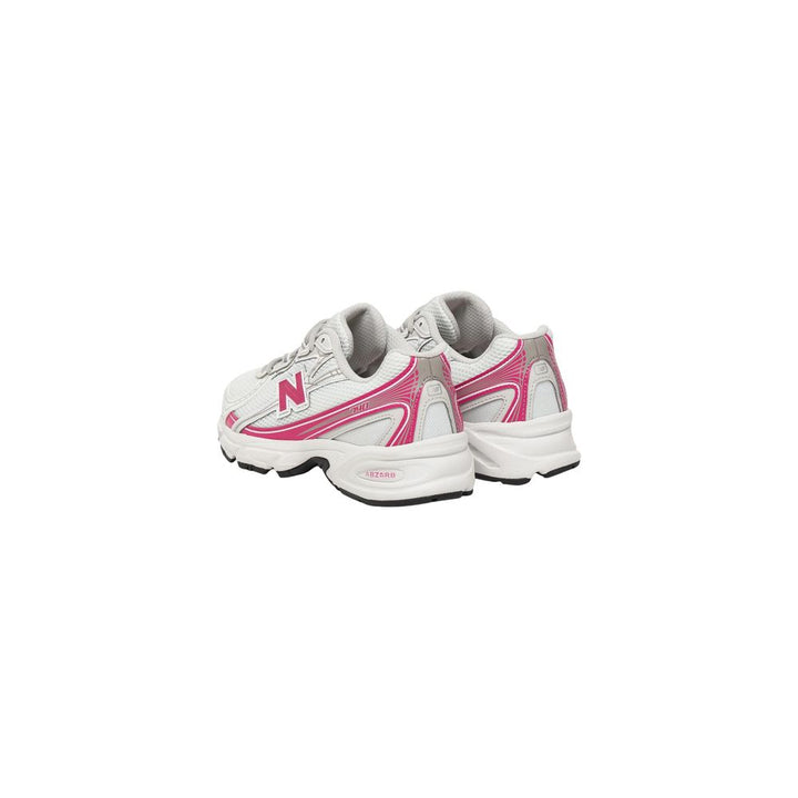 Women’s New Balance White Synthetic Athletic Sneakers