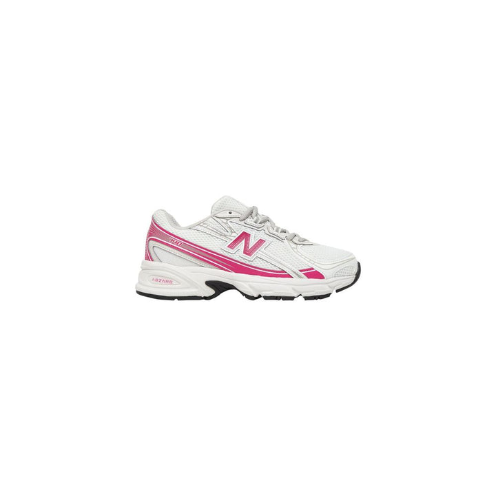 Women’s New Balance White Synthetic Athletic Sneakers