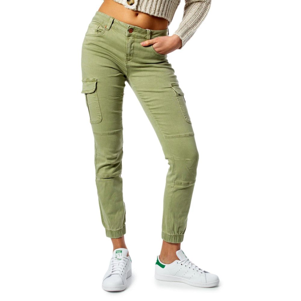 Women’s Only Bicolor Cotton Cargo Pants