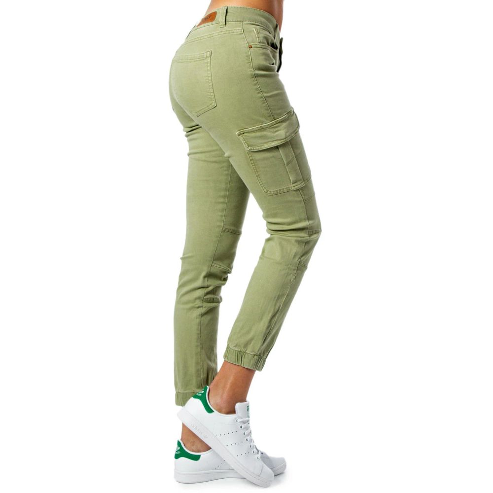 Women’s Only Bicolor Cotton Cargo Pants