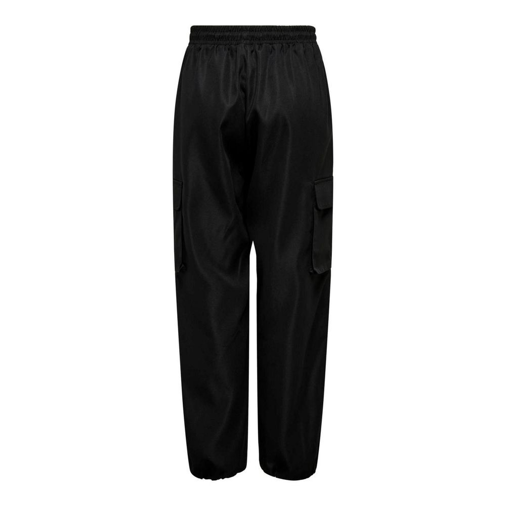 Women’s Only Black Cotton Cargo Pants