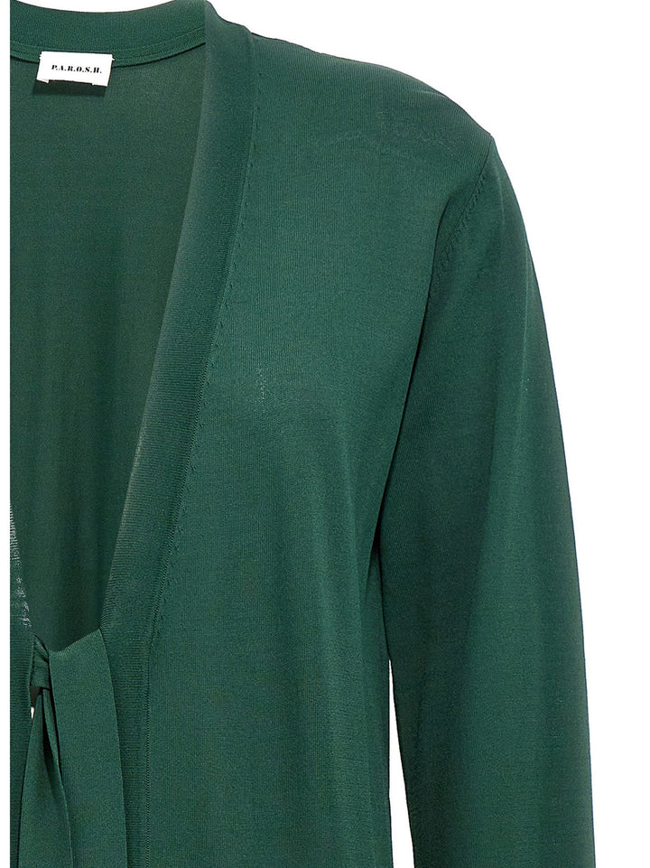 Women’s P.a.r.o.s.h. Bicolor Viscose Cardigan