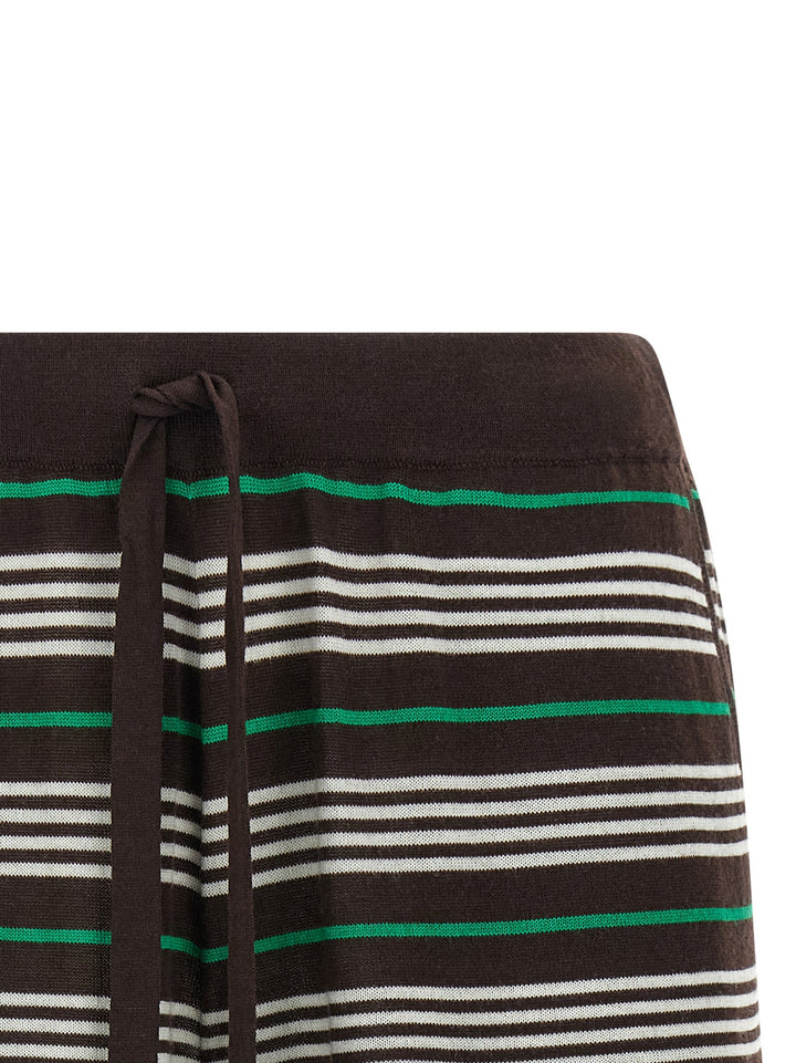 Women’s P.a.r.o.s.h. Brown Wool Bermuda Shorts