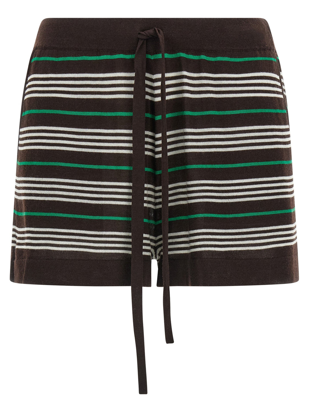 Women’s P.a.r.o.s.h. Brown Wool Bermuda Shorts