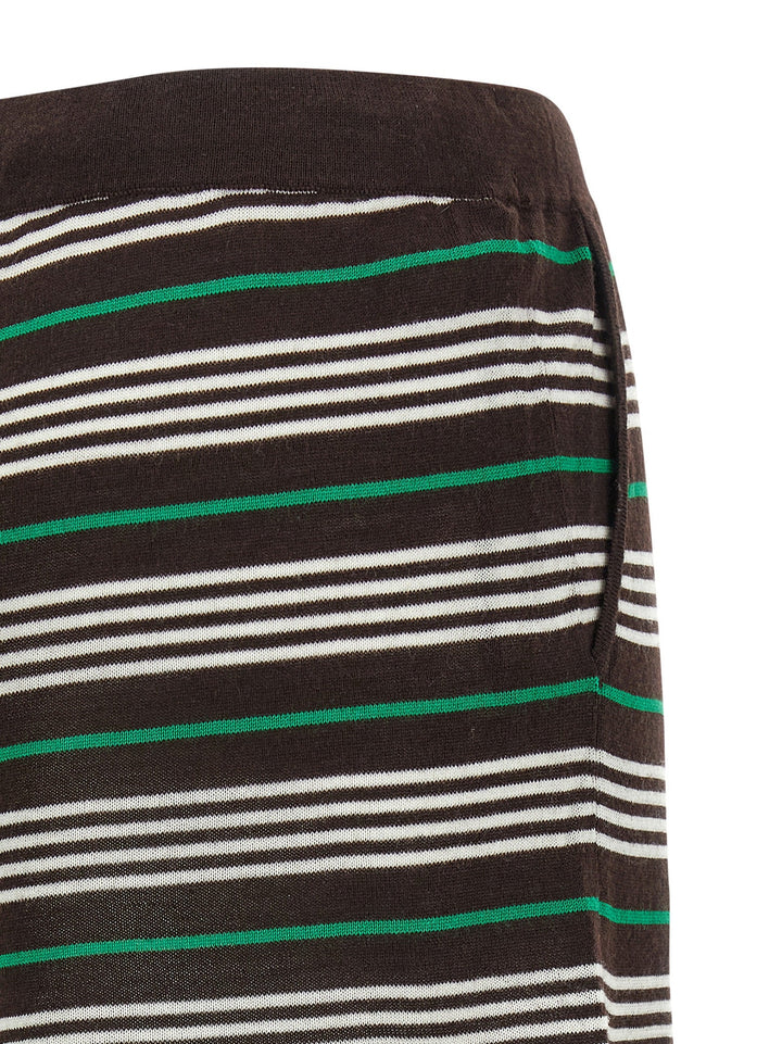 Women’s P.a.r.o.s.h. Brown Wool Bermuda Shorts