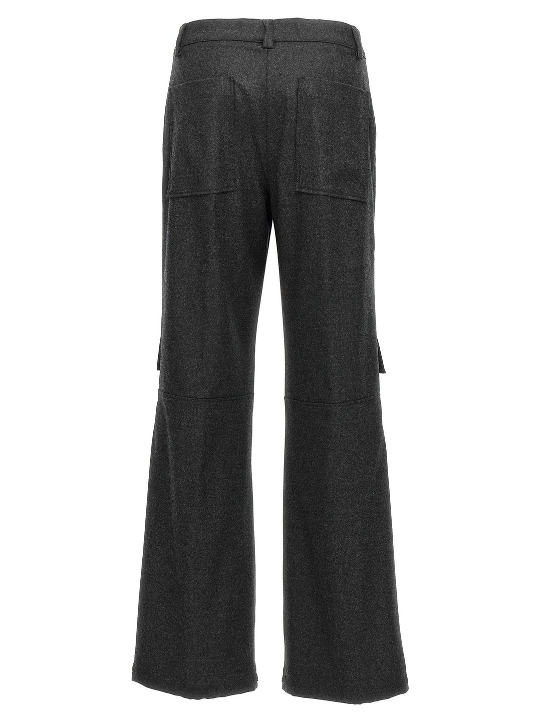 Women’s P.a.r.o.s.h. Gray Virgin Wool Cargo Pants