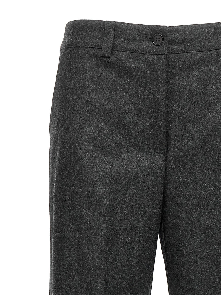 Women’s P.a.r.o.s.h. Gray Virgin Wool Cargo Pants
