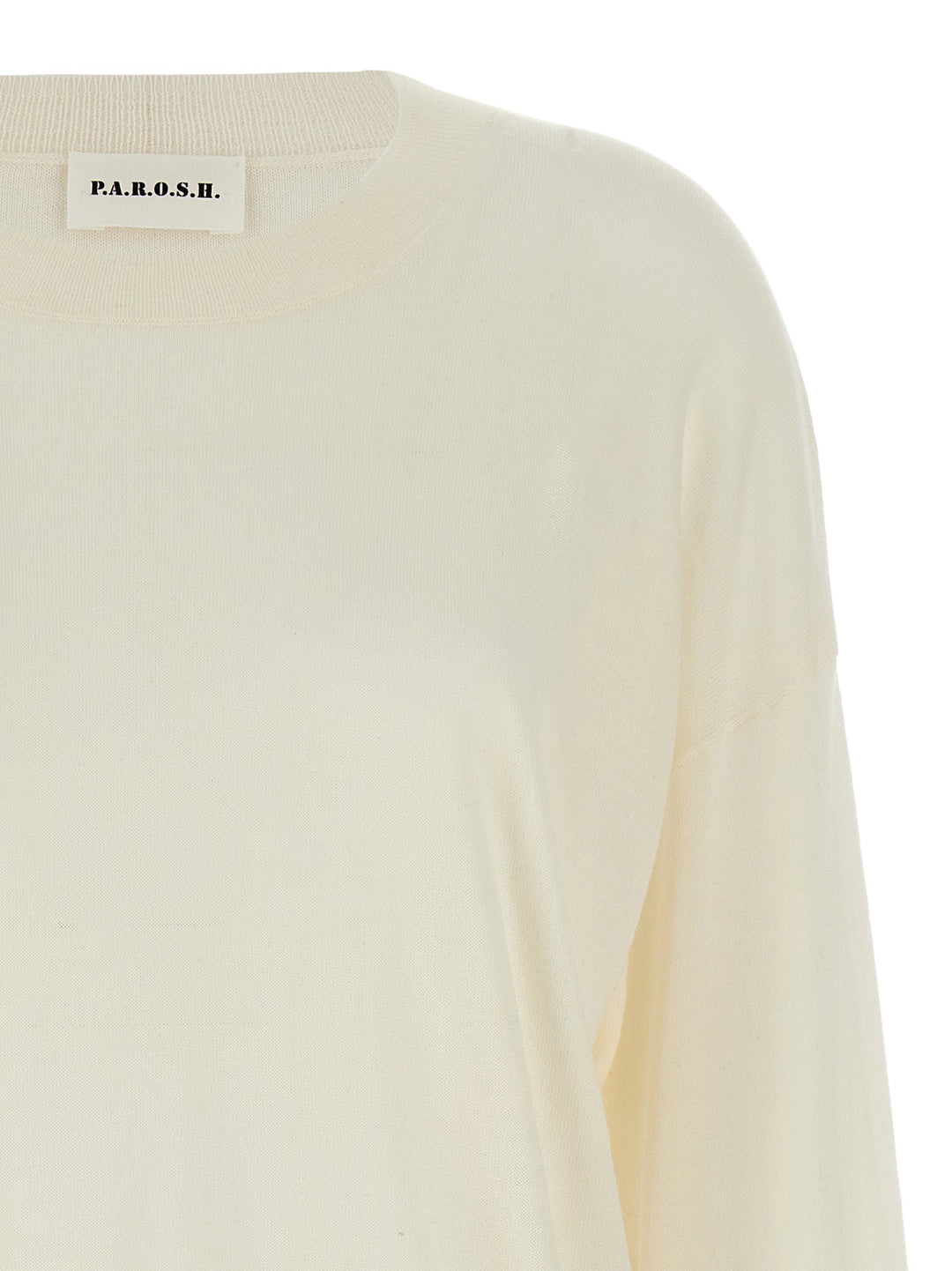 Women’s P.a.r.o.s.h. White Wool Cardigan