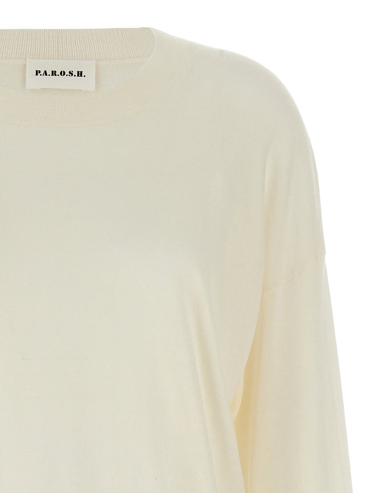 Women’s P.a.r.o.s.h. White Wool Cardigan