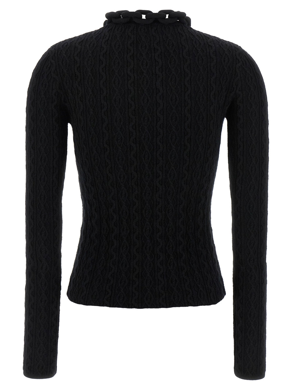 Women’s Paco Rabanne Black Wool Cardigan