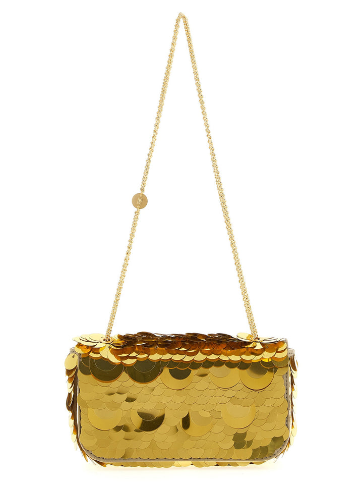 Women’s Paco Rabanne Gold Polyester Shoulder Bag