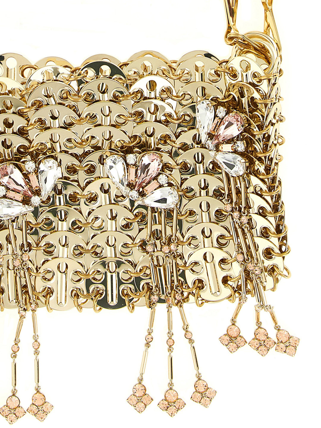 Women’s Paco Rabanne Gold Stainless Steel Shoulder Bag