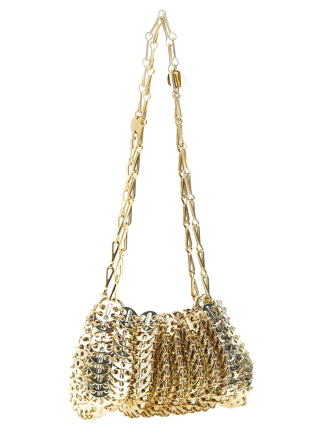 Women’s Paco Rabanne Gold Stainless Steel Shoulder Bag