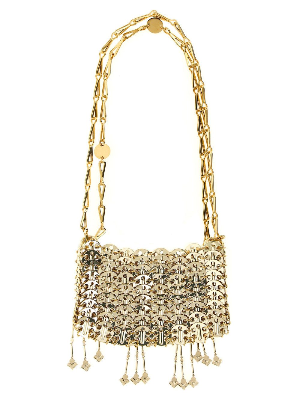 Women’s Paco Rabanne Gold Stainless Steel Shoulder Bag