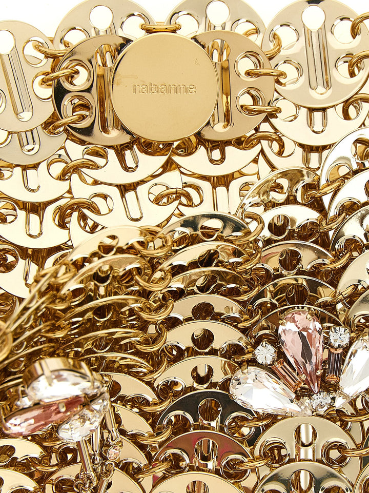 Women’s Paco Rabanne Gold Stainless Steel Shoulder Bag