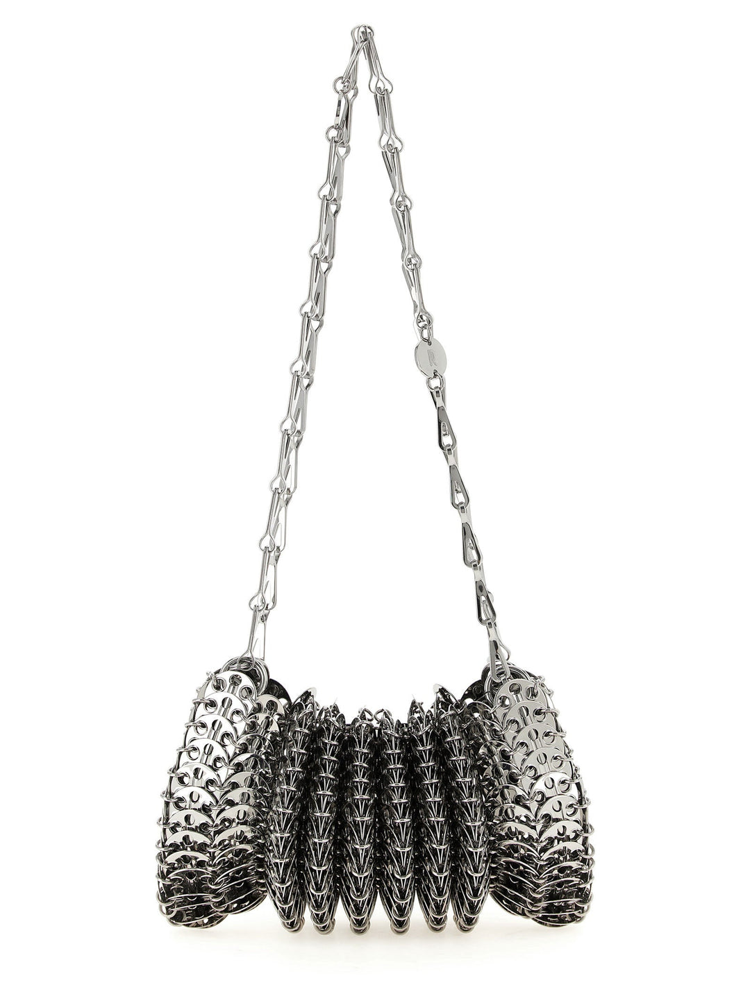 Women’s Paco Rabanne Silver Stainless Steel Shoulder Bag