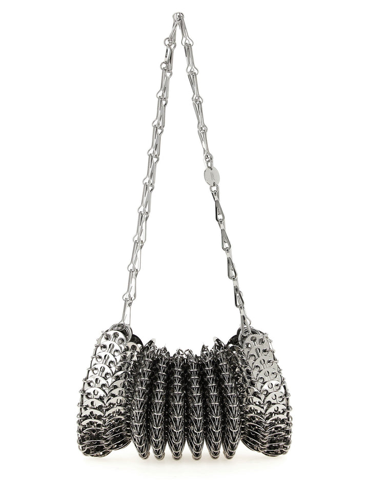 Women’s Paco Rabanne Silver Stainless Steel Shoulder Bag