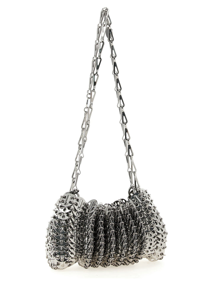Women’s Paco Rabanne Silver Stainless Steel Shoulder Bag