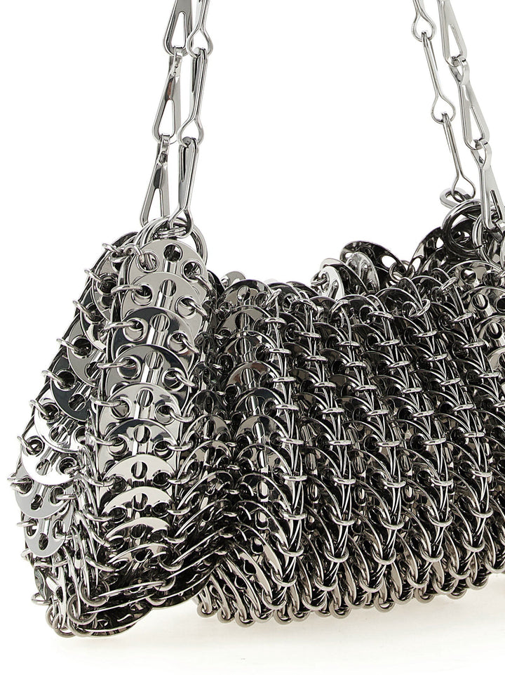 Women’s Paco Rabanne Silver Stainless Steel Shoulder Bag