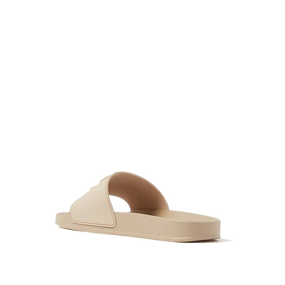Women’s Palm Angels Beige Rubber Slides
