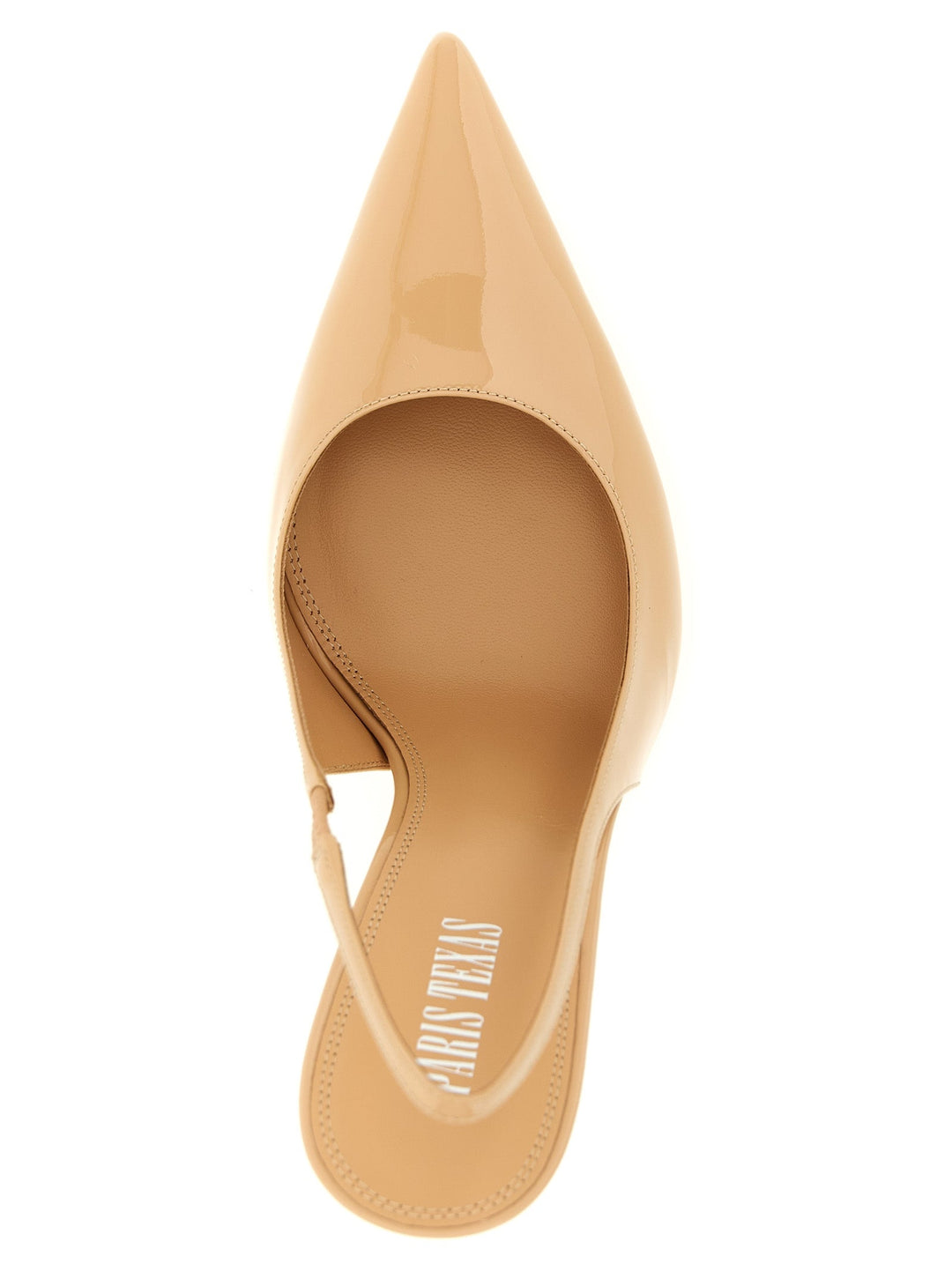 Women’s Paris Texas Beige Calfskin High Heel Pumps
