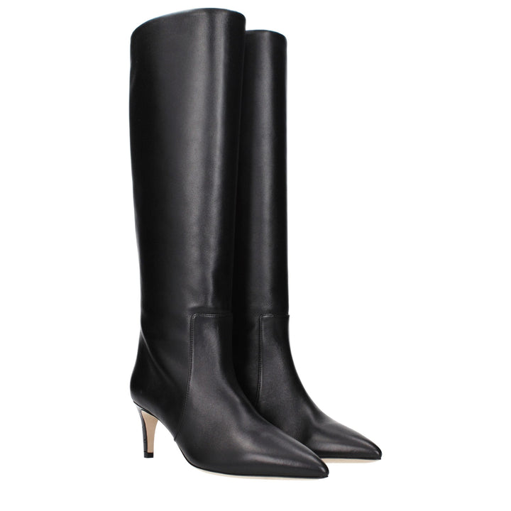 Women’s Paris Texas Black Leather Ankle Boots