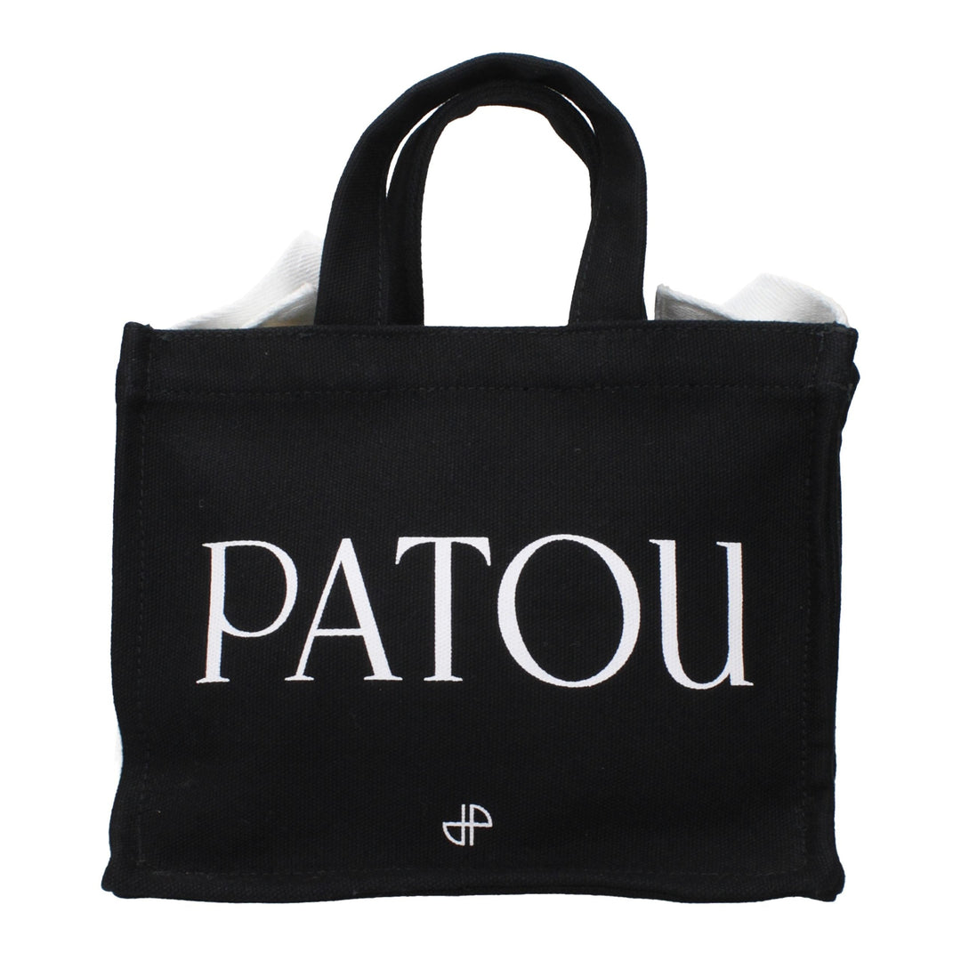 Women’s Patou Black Cotton Handbag