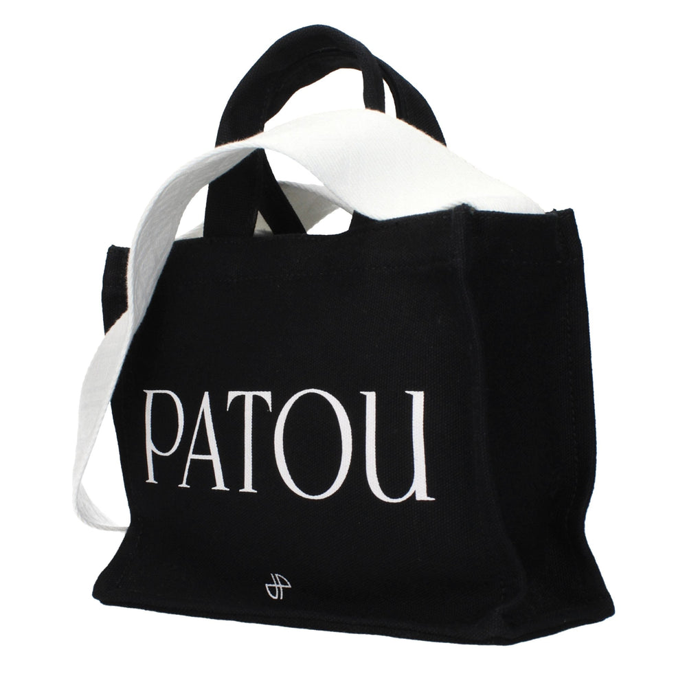 Women’s Patou Black Cotton Handbag