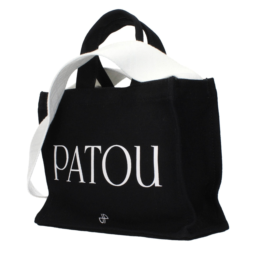 Women’s Patou Black Cotton Handbag
